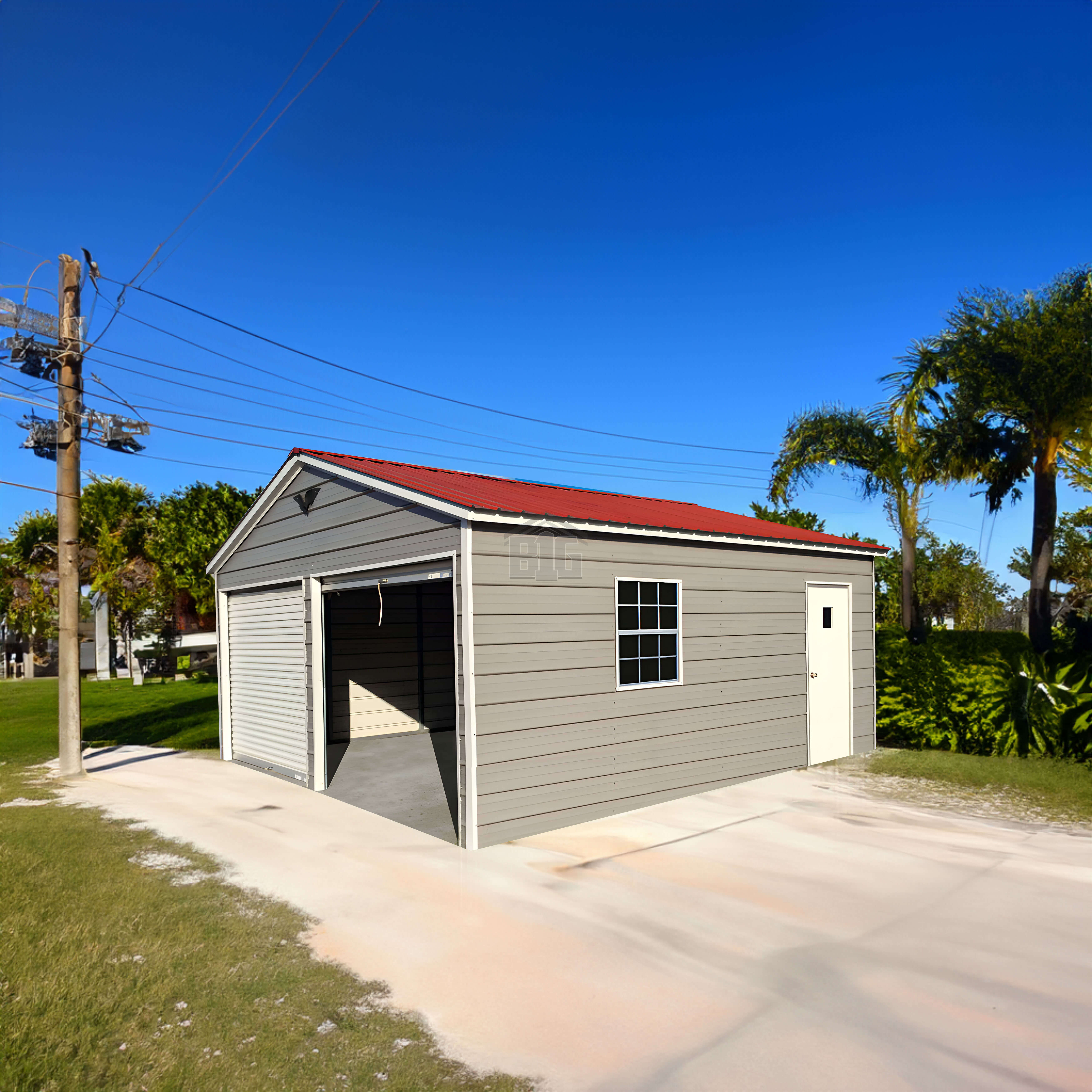 Ruby Florida 20x20 Big Metal Buildings